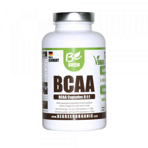 BCAA VEGAN 120 CAP BE GREEN (BEGREEN)