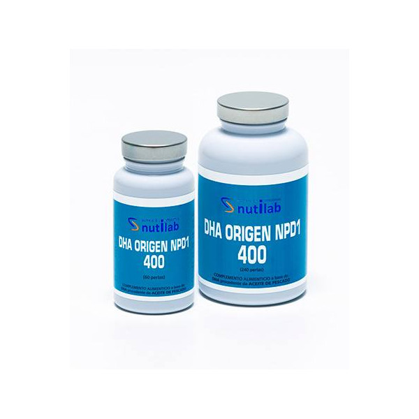 DHA ORIGEN NPD1 400 60 PERLAS NUTILAB