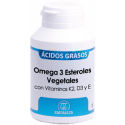 OMEGA 3 ESTEROLES VEGETALES VIT K2 D3 E 120 CAP EQUISALUD
