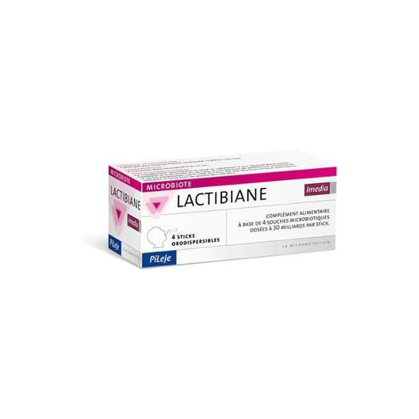 LACTIBIANE IMEDIA 4 STICKS PILEJE