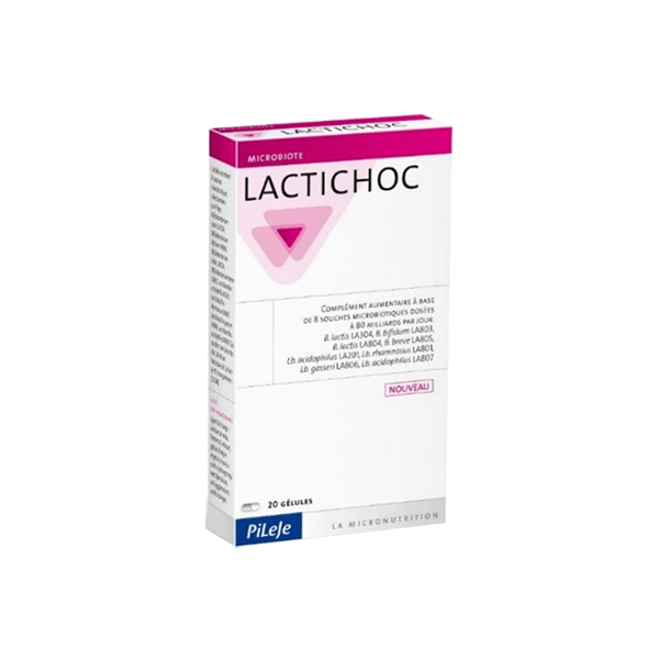 LACTICHOC 20 CÁPSULAS PILEJE