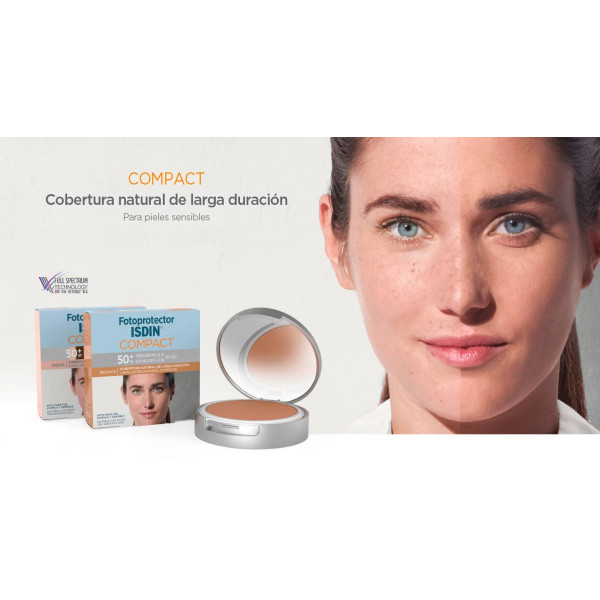 FOTOPROT ISDIN  COMPACT BRONCE SPF 50+ 10 GR