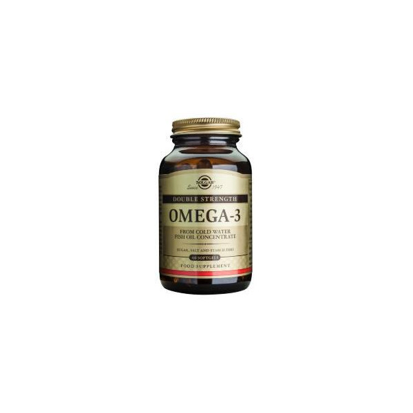 OMEGA 3 DOBLE CONCENTRACION 120 PERLAS SOLGAR