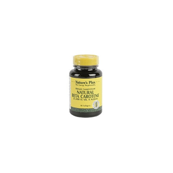 Comprar BETA CAROTENO 15MG 90 CAP NATURE'S PLUS online - Coliseum