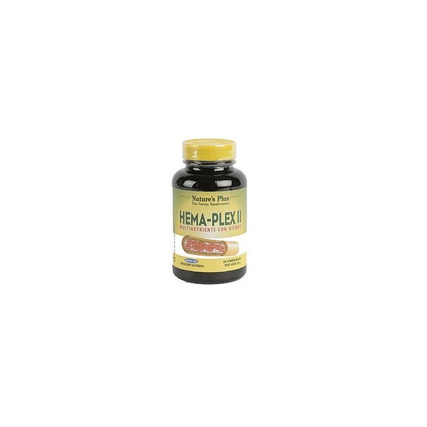 Comprar HEMAPLEX II 60 COMP NATURE'S PLUS (2 AL DIA) online