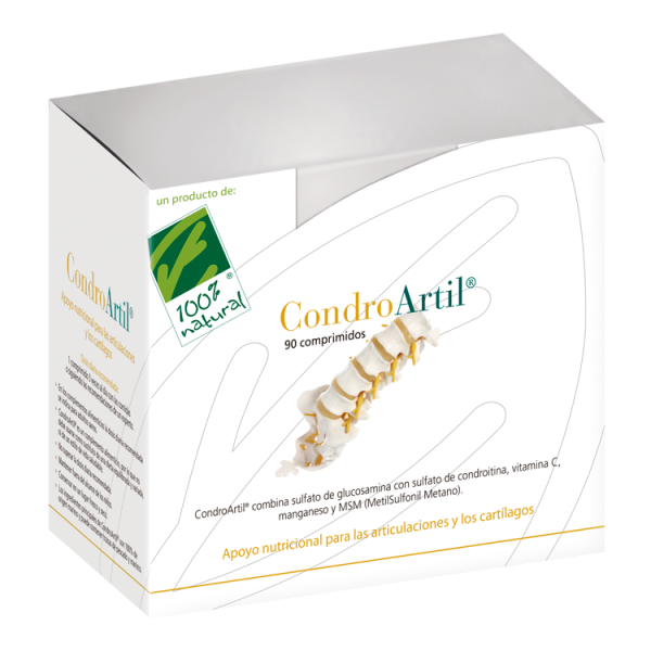 CONDROARTIL CON COLAGENO UC-II 30 CAP CIEN POR CIEN NATURAL