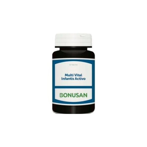 MULTIVITAL INFANTIS ACTIVO 30 COMP MASTICABLES FISIOSAN BONUSAN