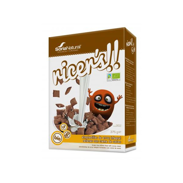 RICERS ARROZ INTEGRAL CACAO Y AVELLANAS ALECOSOR SORIA NATURAL