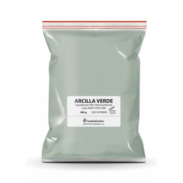 Comprar online ARCILLA VERDE 400 GR. INTERSA - Farmacia Coliseum
