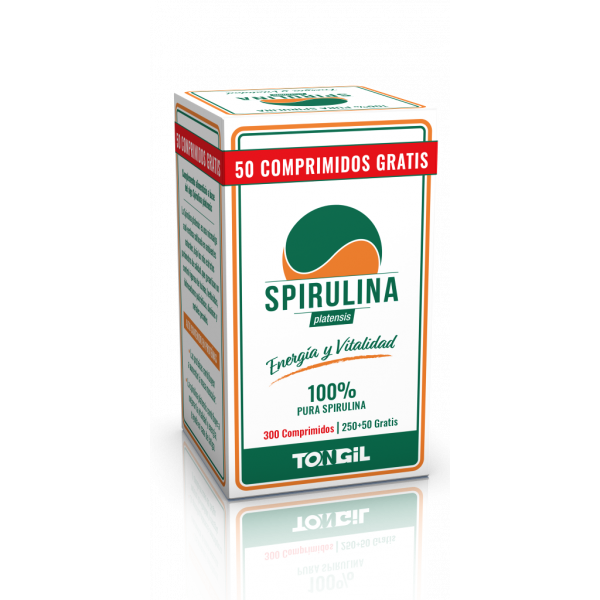 Comprar ESPIRULINA HAU 300 COMP. TONGIL online - Farmacia Coliseum