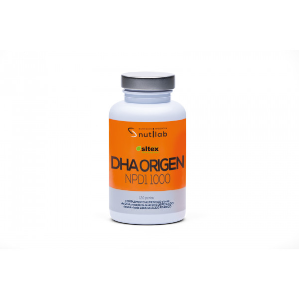 Comprar online DHA ORIGEN NPD1 1000 60 CAP NUTILAB - Coliseum