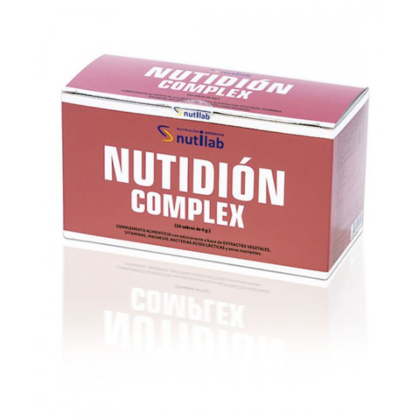 Comprar online NUTIDION COMPLEX 30 SOBRES NUTILAB - Farmacia Coliseum