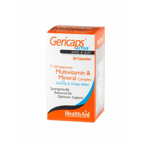 Comprar GERICAPS ACTIVE CON GINSENG Y GINKGO 30 CAP NUTRINAT online