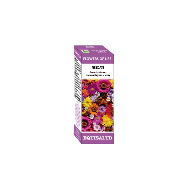 Comprar FLOWERS OF LIFE RESCATE 15 ML EQUISALUD online - Coliseum