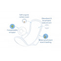 Comprar online NATRACARE COMPRESA REGULAR CON ALAS PLEG - Coliseum