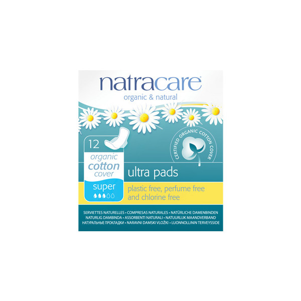Comprar NATRACARE COMPRESA SUPER ALAS 12 UNID. online - Coliseum