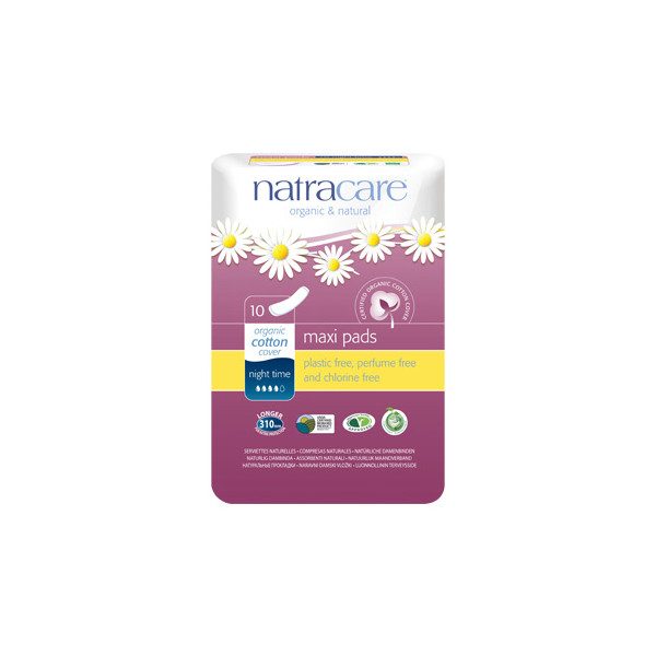 Comprar NATRACARE COMPRESA NOCHE 10 UNID. online - Farmacia Coliseum
