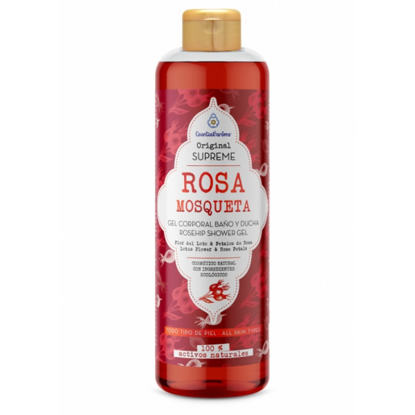 ROSA MOSQUETA GEL CORPORAL BAÑO DUCHA 500 ML ESENTIAL AROMS INTERSA
