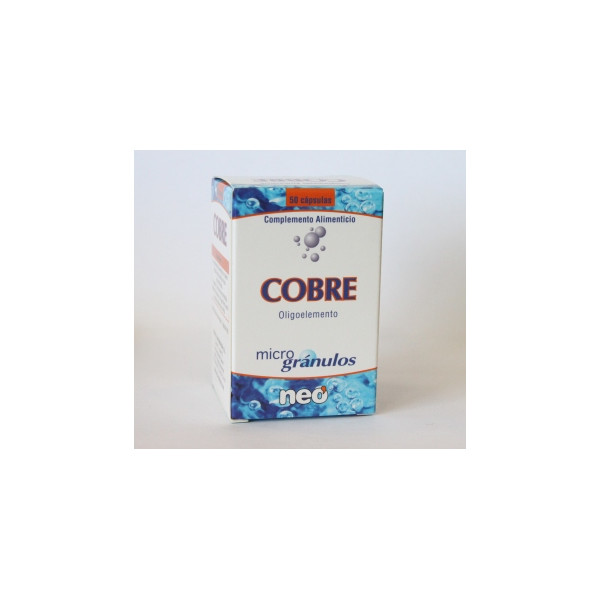 Comprar COBRE MICROGRANULOS 50 CAPS. NEO PHO online - Coliseum