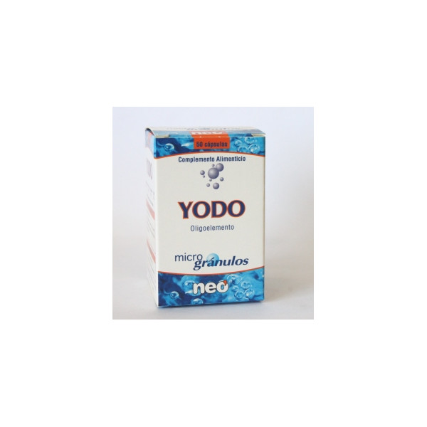 Comprar YODO MICROGRANULOS 50 CAP NEO PHO online - Farmacia Coliseum