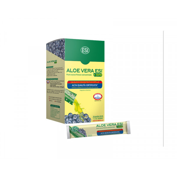 ALOE VERA ZUMO FORTE MIRTILO 24 POCKET DRINK TREPAT DIET