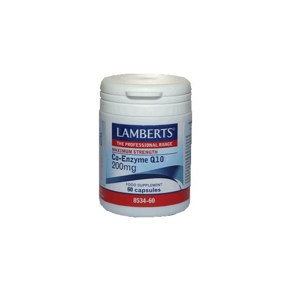 Comprar COENZIMA Q-10 200 MG 60 CAP LAMBERTS online - Coliseum