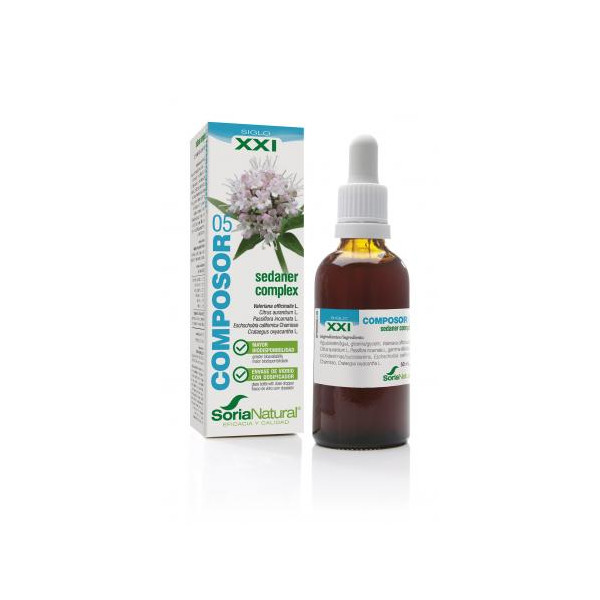 COMPOSOR 5 XXI VALERIANCOMPLEX SEDANER COMPLEX 50 ML SORIA NATURAL
