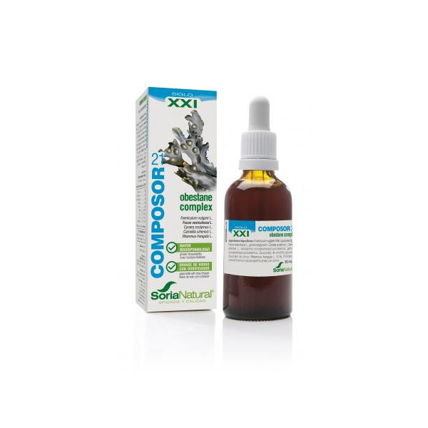 Comprar online COMPOSOR 21 XXI OBESTANE 50 ML SORIA NATURAL