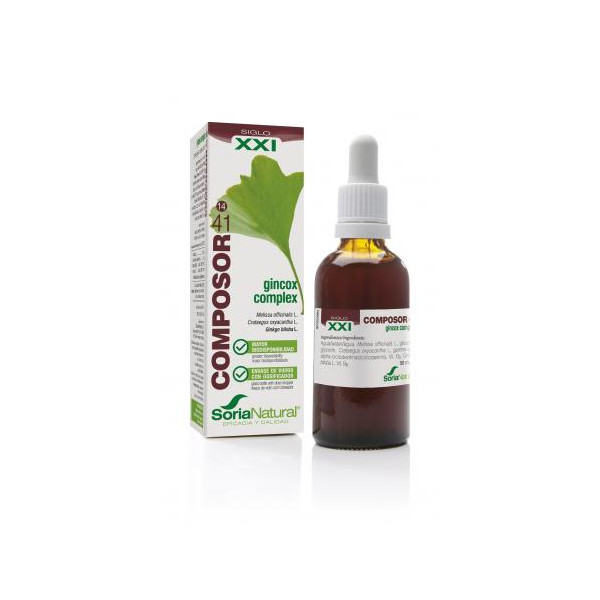 Comprar online COMPOSOR 41 XXI GINCOX COMPLEX 50 ML SORIA NATURAL