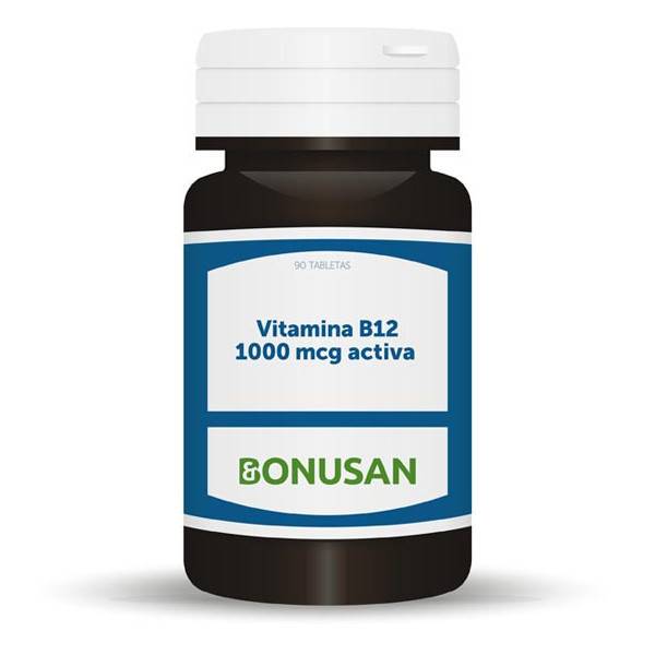 VITAMINA B12 1000 MCG ACTIVA 90 COMP SUBLINGUAL BONUSAN