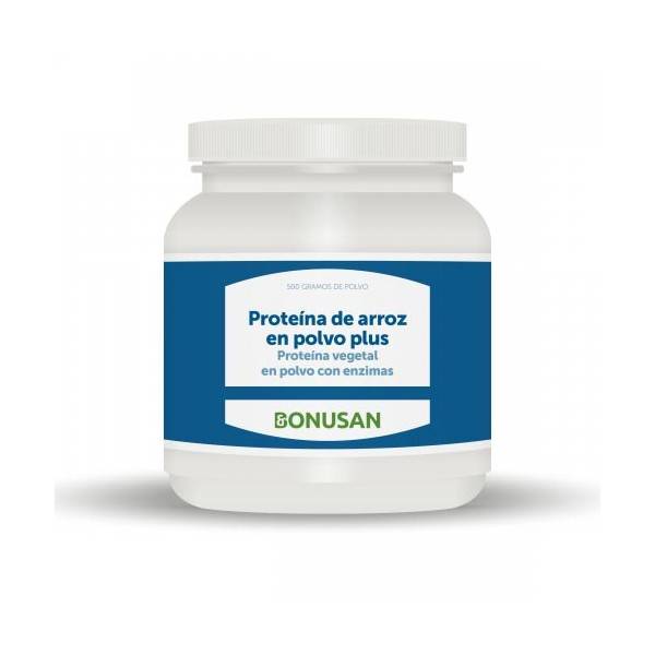 PROTEINA ARROZ PLUS POLVO 500 G BONUSAN