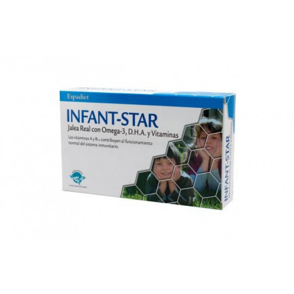 JALEA REAL INFANT-STAR (OMEGA-3,DHA,VITAMINAS)20 AMP MONTSTAR ESPADIET