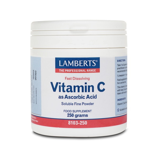 Comprar VITAMINA C (ACIDO ASCORBICO) 250 G LAMBERTS online - Coliseum