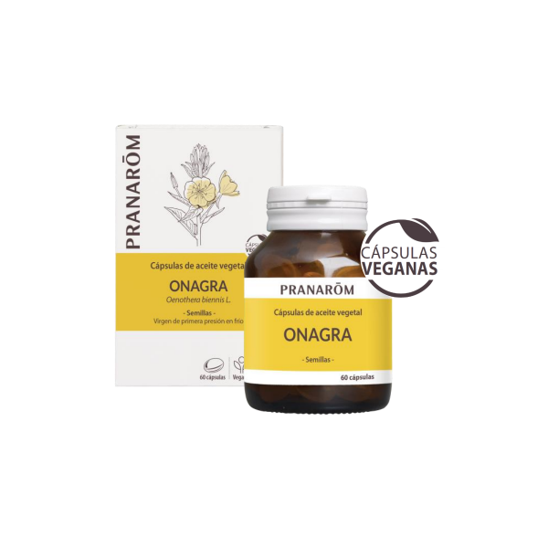 ONAGRA ACEITE VEGETAL 750 MG 60 CAP VEG BIO PRANAROM