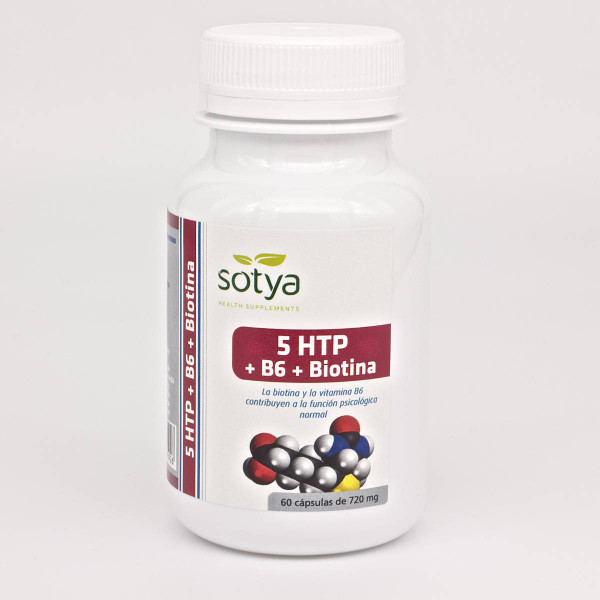 Comprar 5-HTP B6 60 CAP SOTYA online - Farmacia Coliseum