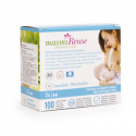 DISCOS LACTANCIA TELA LAVABLES 2 UNIDADES MASMI NATURAL COTTON