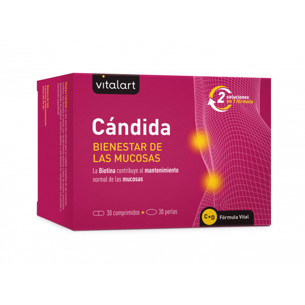 CANDIDA 30 PERLAS + 30 COMPRIMIDOS VITALART
