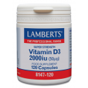 VITAMINA D3 2000 UI 120 CAPS LAMBERTS