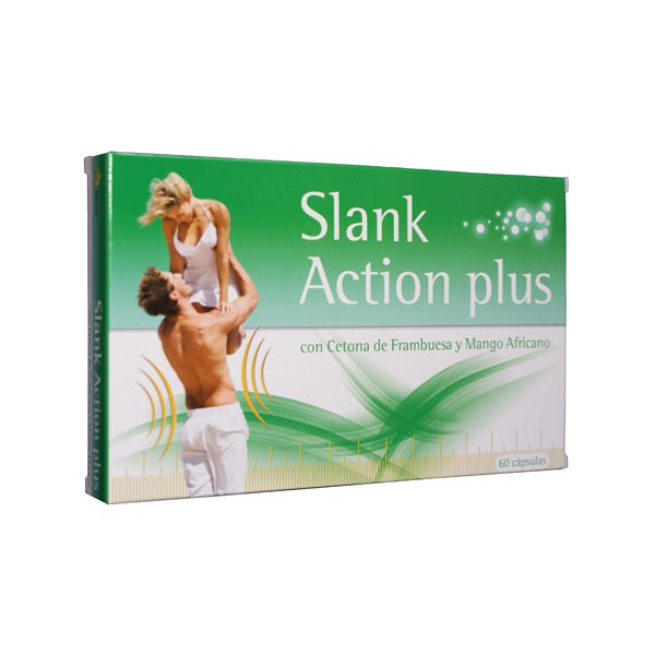 SLANK ACTION PLUS(CETONA DE FRAMBUESA+MANGO AFRICANO)60 CAPS ESPADIET