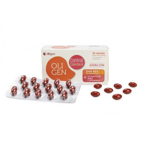 Comprar OLIGEN CONTROL COLESTEROL 60 CAP IFIGEN online - Coliseum
