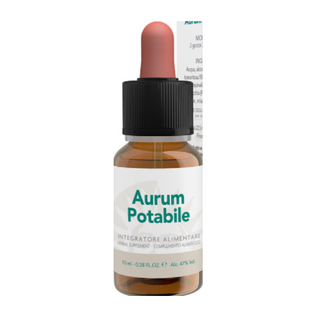 Comprar AURUM POTABILE 10 CC FORZA VITALE ECOSOL online - Coliseum