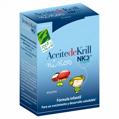 Comprar KRILL NIÑOS ACEITE 60 PERLAS NKO 100% NATURAL - Coliseum