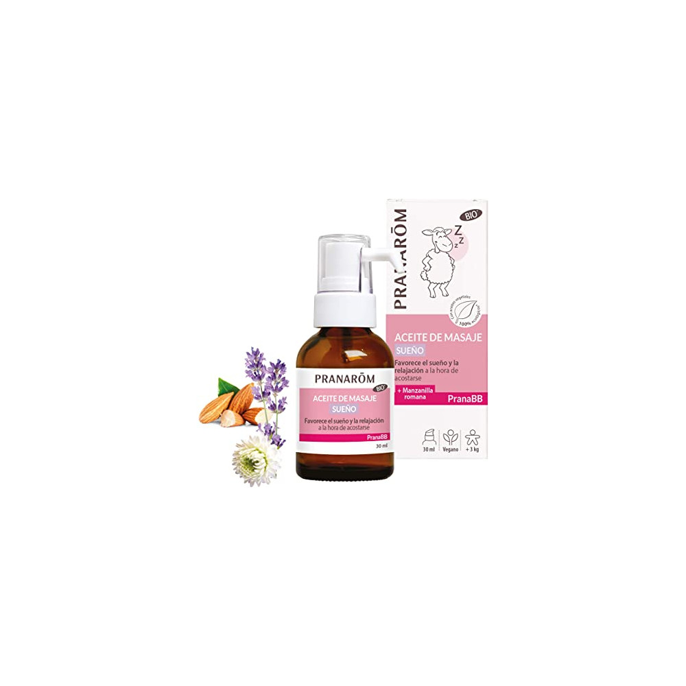 Comprar PRANABEBE SUEÑO ACEITE MASAJE BIO 30 CC PRANAROM online