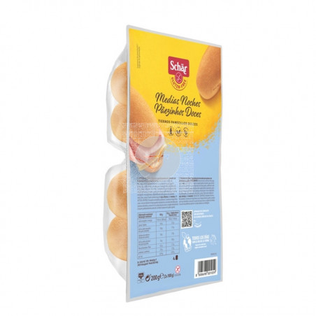 Comprar online MEDIAS NOCHES PAN DULCE 200 GR SCHAR- Farmacia Coliseum