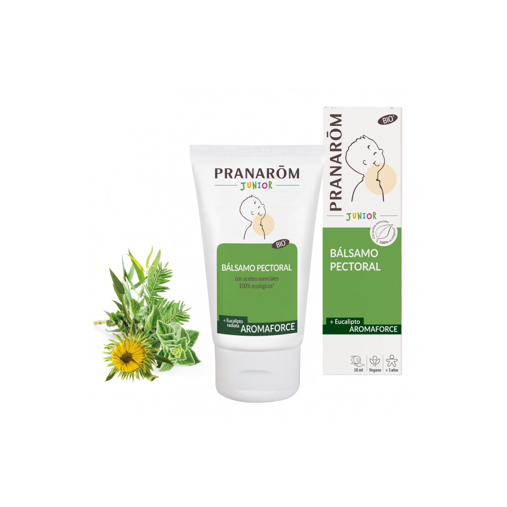 Comprar AROMAFORCE JUNIOR BALSAMO PECTORAL 50 CC PRANAROM online