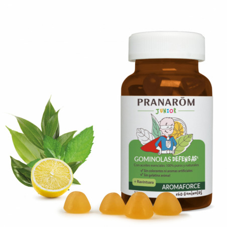 Comprar online AROMAFORCE JUNIOR GOMINOLAS INMUNIDAD 60 GOM PRANAROM