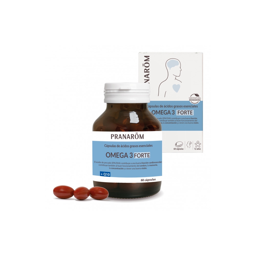 Comprar online OMEGA 3 FORTE 60 PERLAS PRANAROM - Farmacia Coliseum