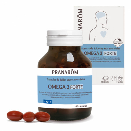 Comprar online OMEGA 3 FORTE 60 PERLAS PRANAROM - Farmacia Coliseum