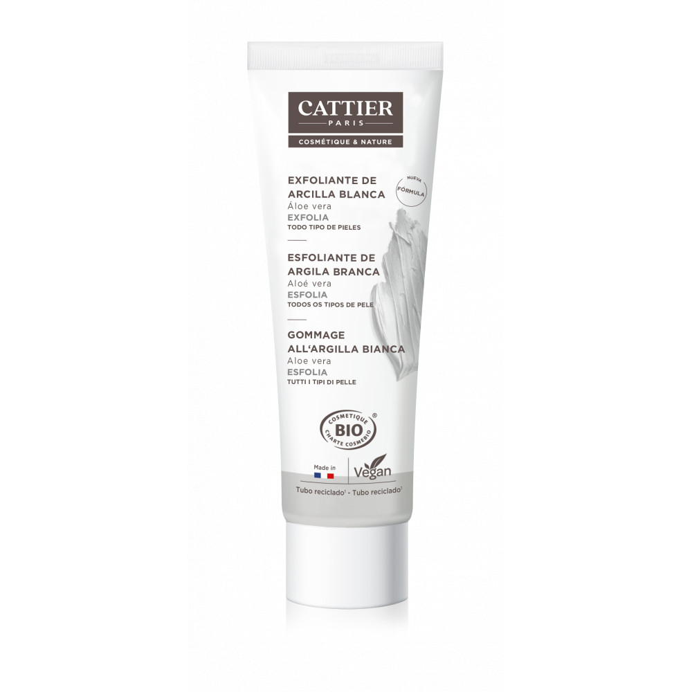 Comprar CATTIER EXFOLIANTE FACIAL ARCILLA BLANCA ALOE 100 CC online