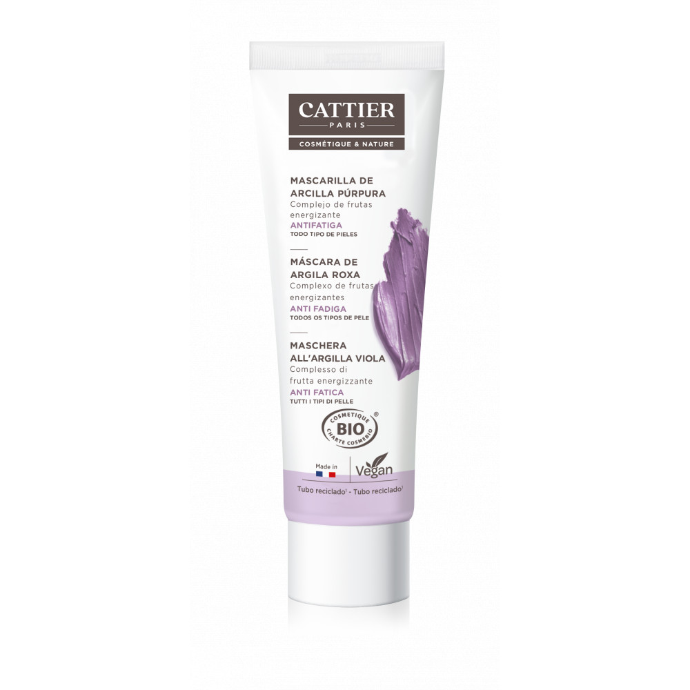CATTIER MASCARILLA ARCILLA PURPURA ANTIFATIGA 100 CC